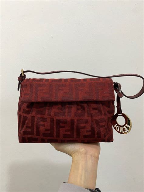 fendi zucca mini pochette